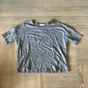 Women’s Madewell Grey Boxy Tee
